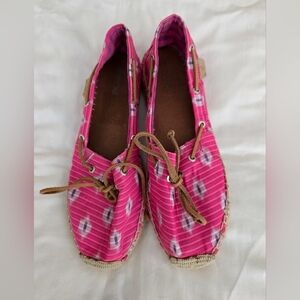 Sperry 9.5 Pink Espadrille Flats
